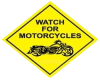 (BL) watch for bikers