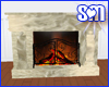 [SM] Marble Fireplace