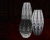 MLM Vase Set of 3 Chrome