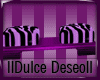 ~D~ Purple Tigre Bench