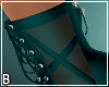 Teal Lace Boots