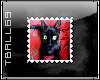 Black Cat Stamp