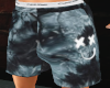 Srem Blue Tie Dye Shorts