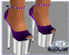 Purple Glass Slippers