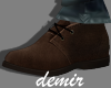 [D] Winter brown shoes
