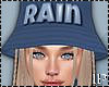 Rain Blue Hat
