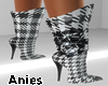 Checkered ankle Boots