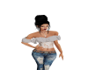 Ash Purple lacey top