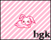 *bgk Lil Pink *Bunny*