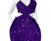 Purple BBW Party Dress