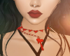 *G* Macy Red Necklace