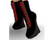 Black & Tartan Boots