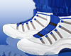Blue & White Sneakers