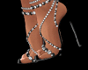 sparkle diamond heels