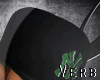 V/ NY Fitted Green N Blk