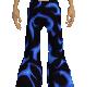 blue flames pants (m)