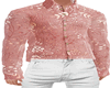 Pink Leaves Shirt