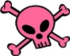 Pink Punk Skull