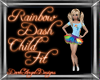 Rainbow Dash Child Fit