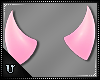 Ꮙ|Pink Upper Horns