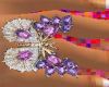 PurpleJewelsBlingRing/R