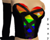 Rainbow corset