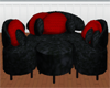 {SS} (12p) Couch Red/blk