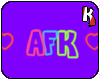.AFK Head Sign
