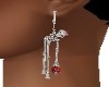 SKELETON/PUMPKIN EARRING