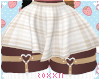 T|Pastel Skirt Brown