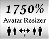 Avatar Scaler 1750%