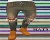 [D]esert Rips Jeans