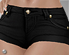 -V- Black Shorts