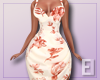 Floral Ruched Cream