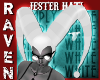 SIMPLY WHITE JESTER HAT!