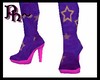 Phunky Boots in Purple