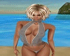 sexy bikini shoes silver