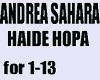 ANDREA SAHARA Haide Hopa