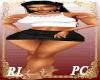 [PC] RLL Skirt Black