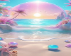 Sweet beach background