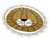 RUG LION ROUND