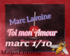 Marc Lavoine Toi mon ...