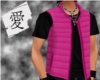 KS- Pink Sporty Vest