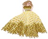 MY Feather Gown - Gold