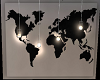 World Map Lamps
