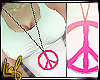 *LL* Neck. Peace Pink