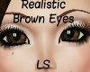 Realisitc Brown Eyes