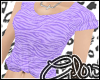 #Zebra Tee - Lilac#