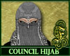 Council Hijab Silver