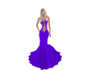 purple couples gown